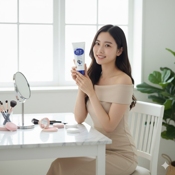 Gel tẩy da chết Rosette 180g - Xanh (mẫu mới)