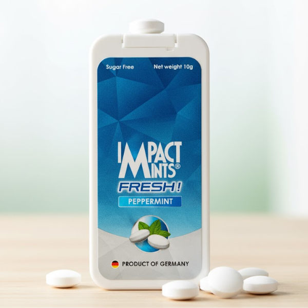 Kẹo ngậm không đường Impact Mints Fresh Hương bạc hà Thơm Dịu