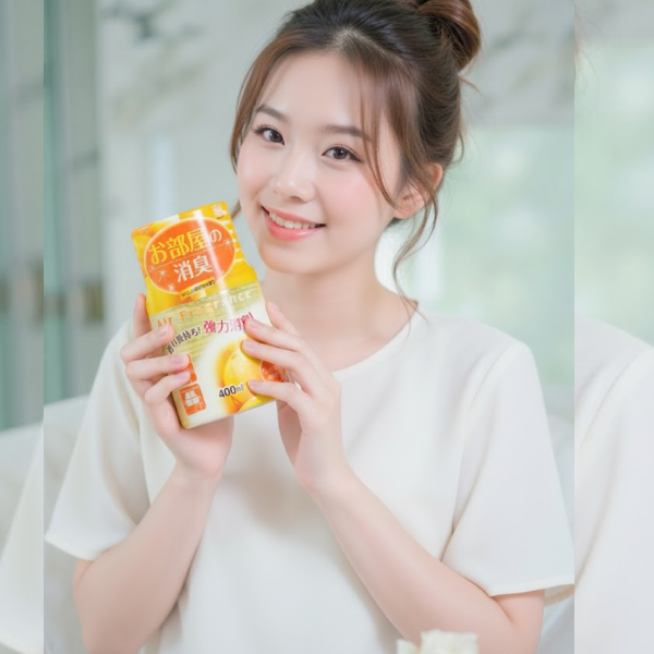 Hộp khử mùi toilet Kokubo 400ml - hương chanh