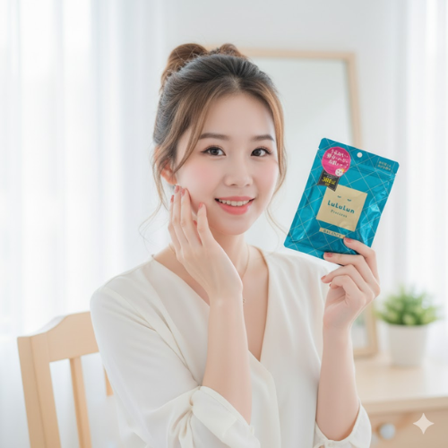 Mặt nạ dưỡng ẩm, chống lão hóa Lululun Precious (7 miếng)