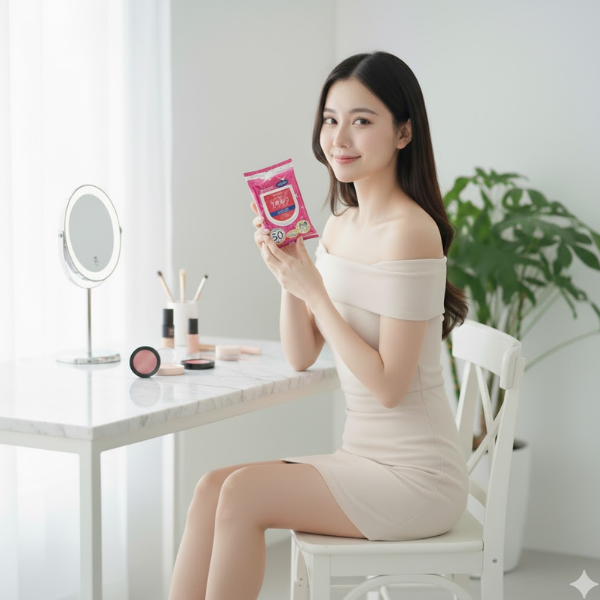 Khăn ướt tẩy trang dưỡng ẩm BIFESTA Micellar Cleansing Sheet Moist 46 tờ