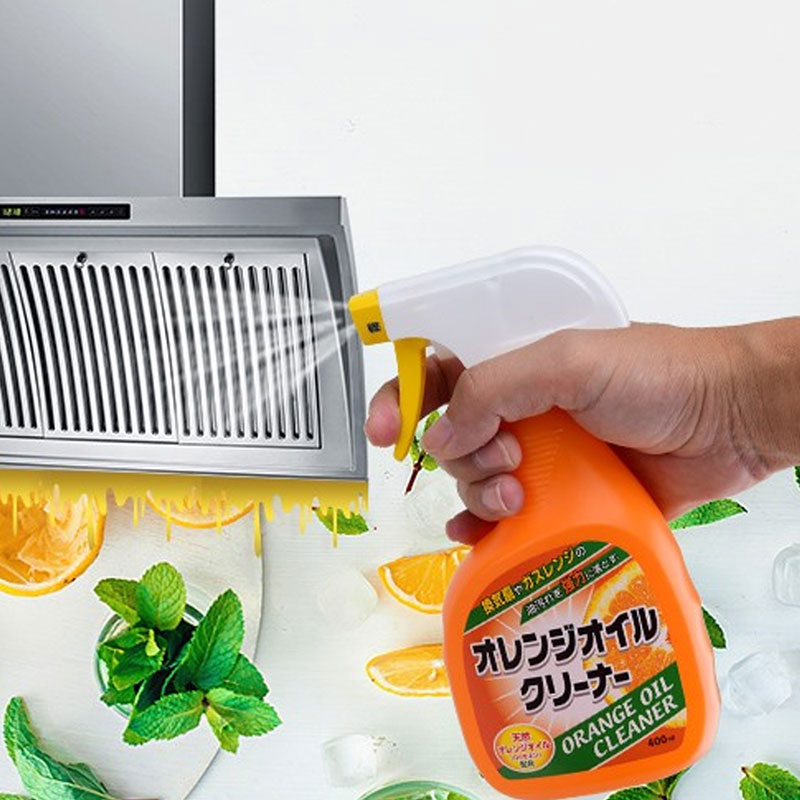 Dung dịch tẩy dầu mỡ Yuwa hương cam Tipo's 400ml