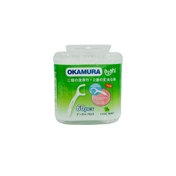 Tăm chỉ nha khoa Okamura hộp 60 cây