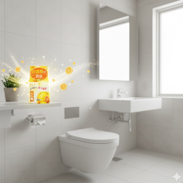 Hộp khử mùi toilet Kokubo 400ml - hương chanh