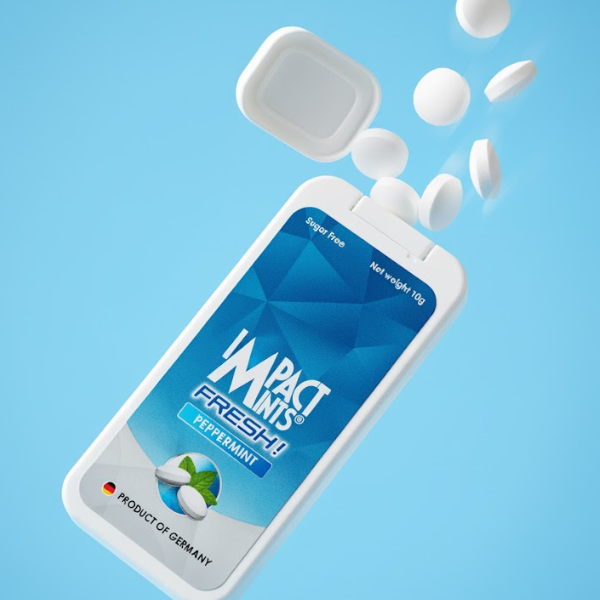 Kẹo ngậm không đường Impact Mints Fresh Hương bạc hà Thơm Dịu