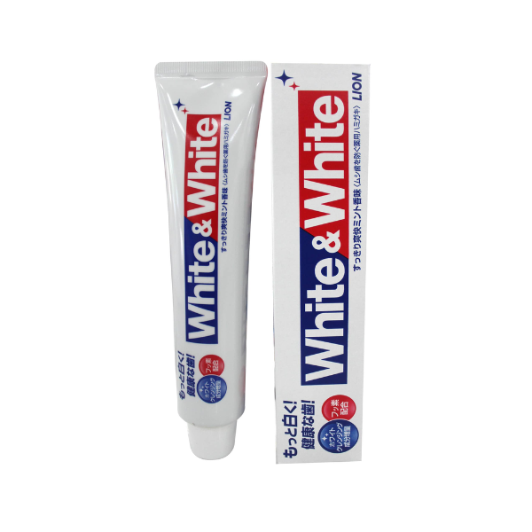 Kem đánh răng Lion White & White tuýp 150g