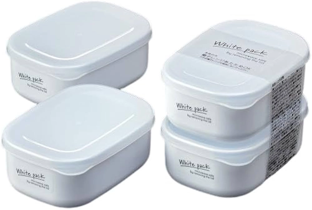 Set 2 hộp nhựa Nakaya White pack 280ml
