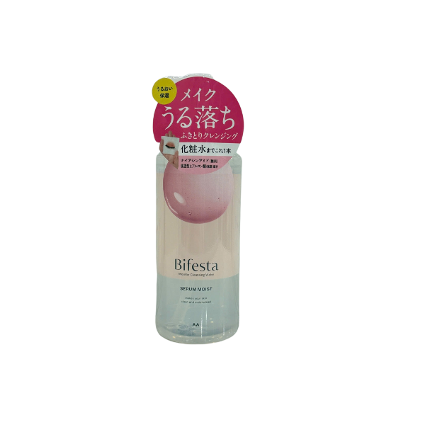 Nước tẩy trang Bifesta Micellar Cleansing Water chai 400ml mẫu mới (3 loại) (Cấp ẩm - cho da khô)