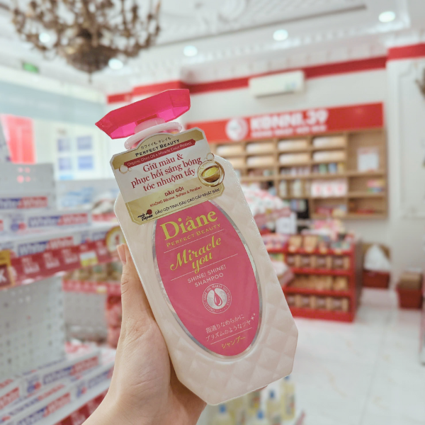 Dầu gội dành cho tóc nhuộm tẩy Diane Miracle You Shine Shine