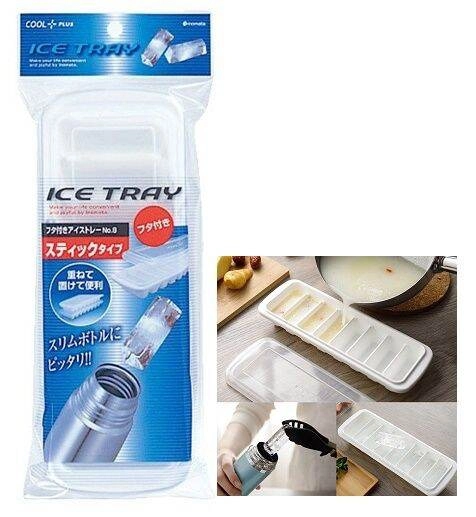 Khay đá Inomata 8 viên có nắp đậy