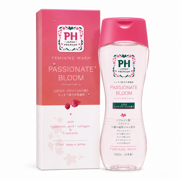 Dung dịch vệ sinh phụ nữ pH Care Japan Premium 150ml (4 loại) (Passion Blossom)