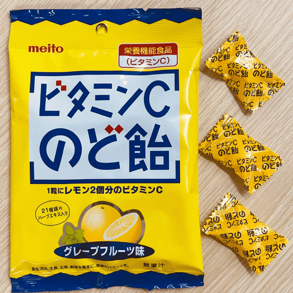Thực phẩm bổ sung Kẹo  Meito bổ sung vitamin C 53g