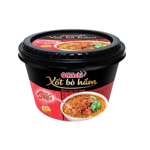 Mì dinh dưỡng khoai tây Omachi xốt Bò hầm 1tô x 93gr