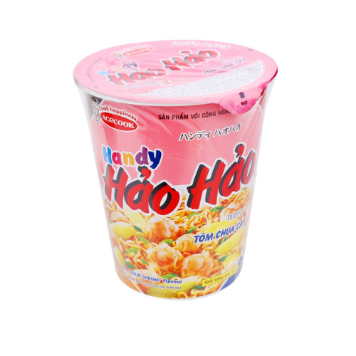Mì Ly Handy Hảo Hảo Hương Vị Tôm Chua Cay 24