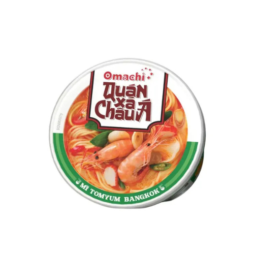 Mì Omachi quán xá Châu Á tomyum BangKok 1 hộp x 96gr