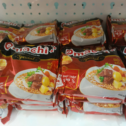 Mì Omachi Special Bò Hầm Xốt Vang 92gr x 1 gói