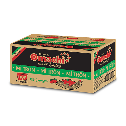Mì Omachi trộn xốt Spaghetti 1 hộp x 105gr