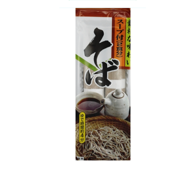 Mì soba khô kèm gói súp không ăn liền Men-Sunaoshi 230g, T40