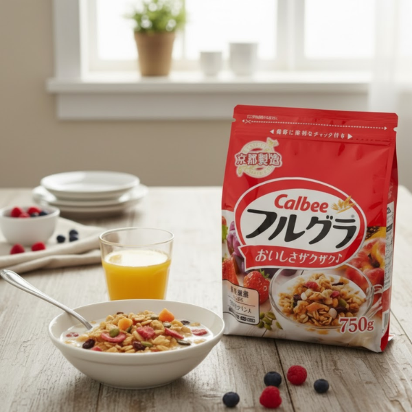 Ngũ cốc trái cây Calbee 750gr