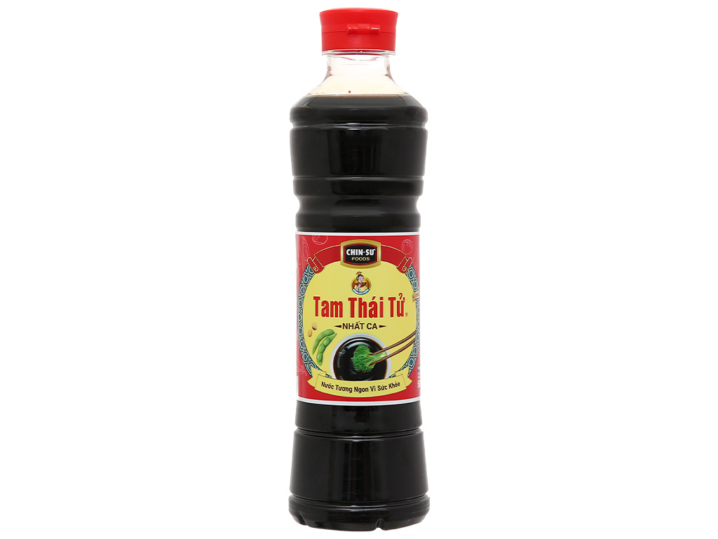 Nước tương Tam thái tử nhất ca 500ml  1 chai