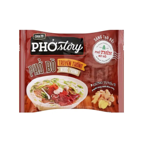 Phở Bò Chinsu Story 1 gói x 80gr