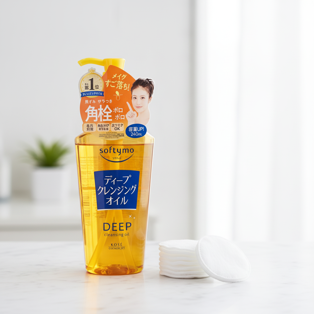 DẦU TẨY TRANG LÀM SẠCH SÂU SOFTYMO 240 ML