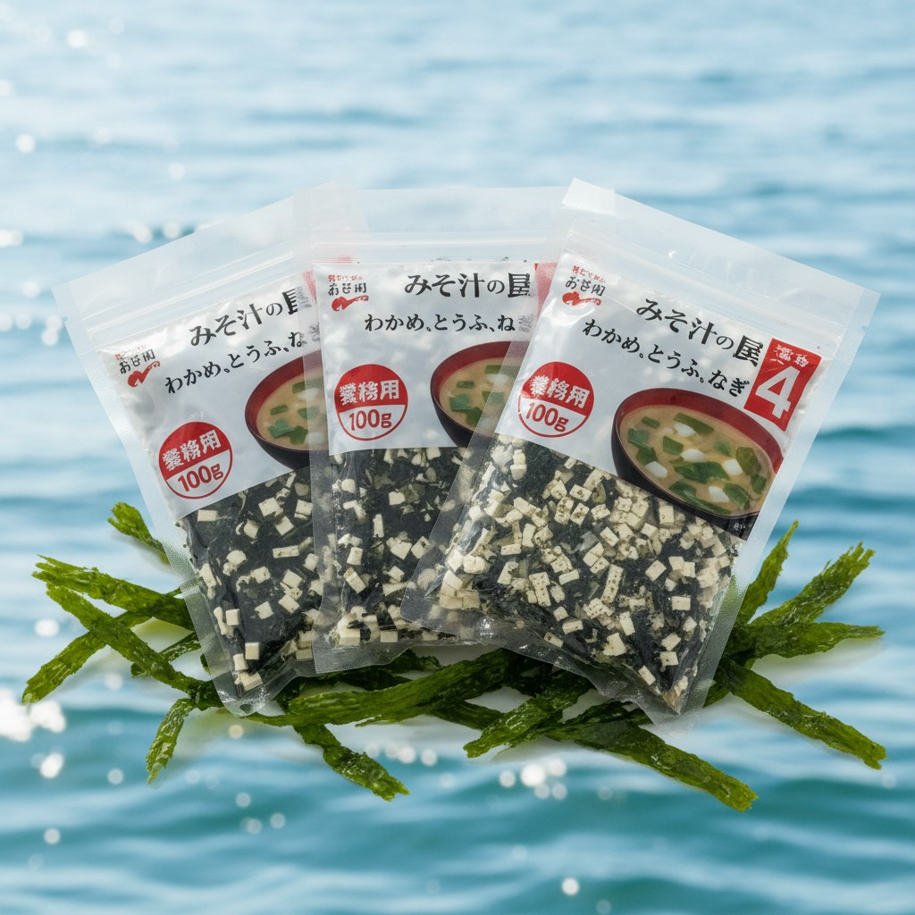 Canh rong biển Wakame đậu phụ khô 100g