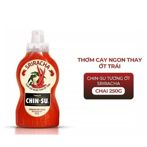Tương ớt CHIN-SU Siracha (CT) 1 chai x 250gr