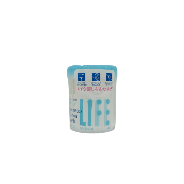 Tăm bông Life Cosmetic hộp nhựa 140 cây