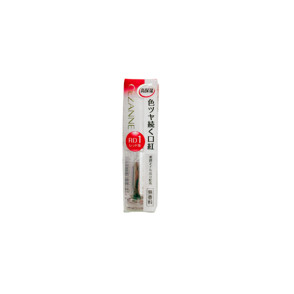 Son môi Cezanne Lasting Gloss Lip bản son bóng thỏi 3.2g (RD1)