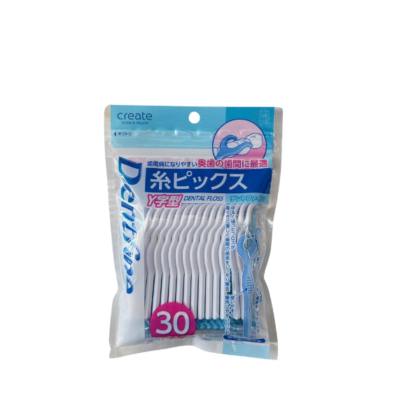 Tăm nha khoa Create Dental Floss hình chữ Y gói 30 chiếc