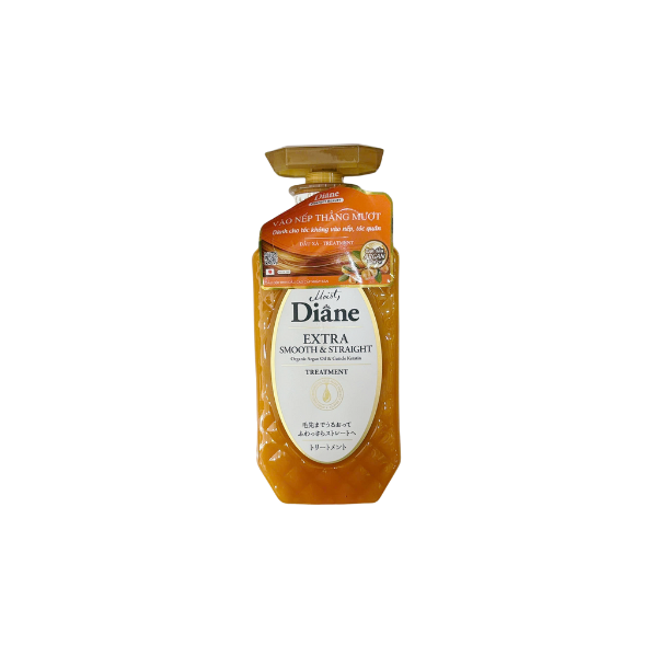 Dầu xả vào nếp thẳng mượt Moist Diane Extra Smooth & Straight
