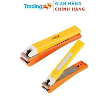 Bấm móng tay thân nhựa Kai - màu cam