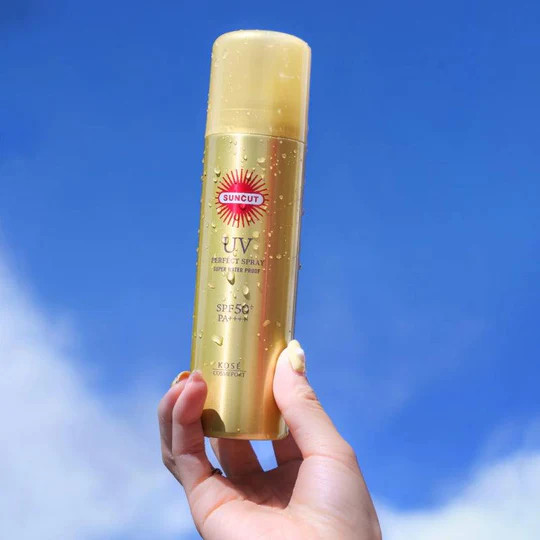 Xịt chống nắng Kose Sun Cut siêu chống thấm nước SPF50+ PA++++ 90g