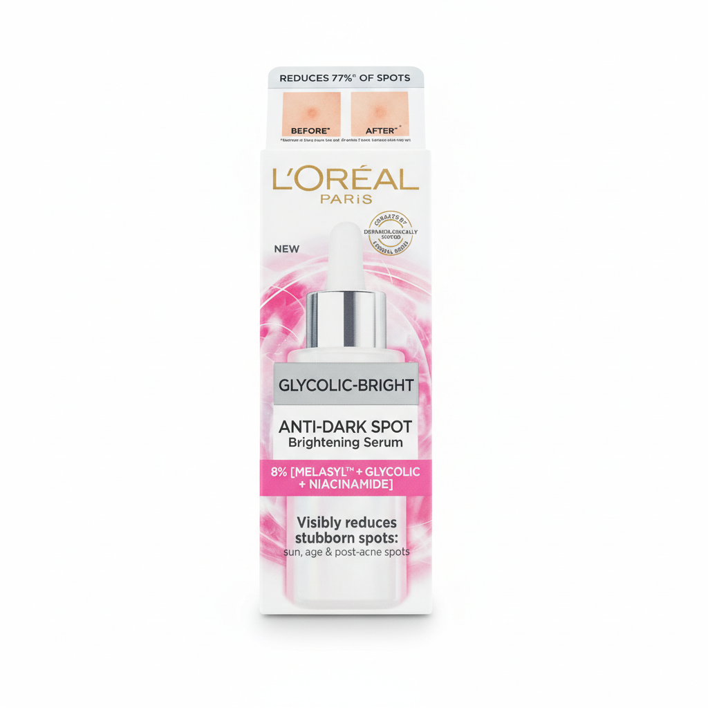 DƯỠNG CHẤT 30ML(GLYCOLIC AS CT) - SERUM SÁNG DA GIẢM THÂM NÁM GLYCOLIC 30ML LOREAL