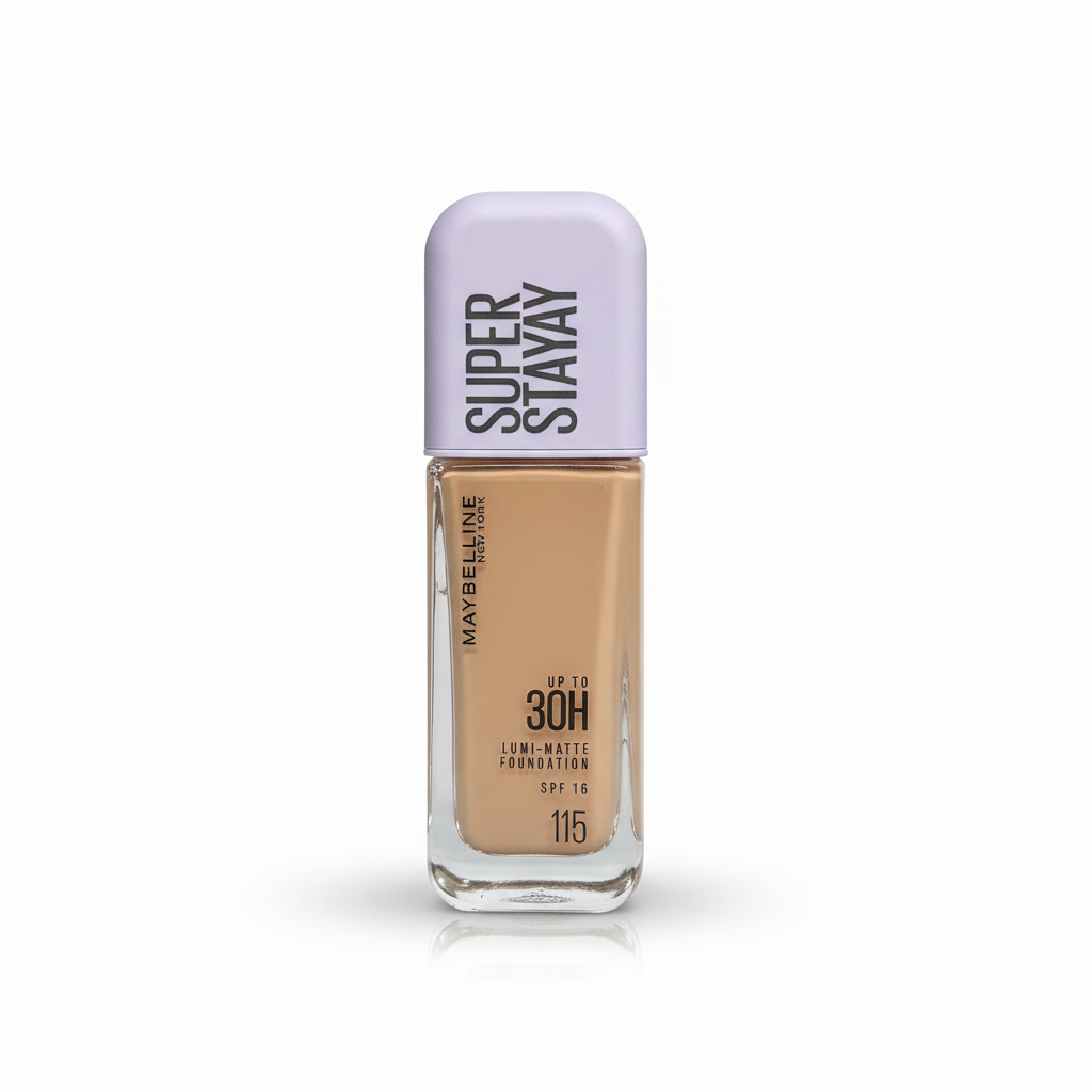 KEM NỀN CHE PHỦ NHẸ MẶT 115 (LUMI) - KEM NỀN LUMI MATTE #115 MAYBELLINE
