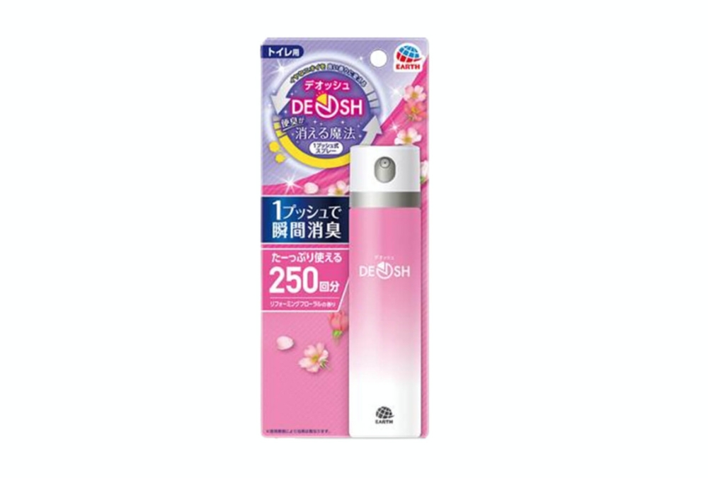 Xịt khử mùi nhà vệ sinh Earth Desh hương hoa thiên nhiên (50ml)