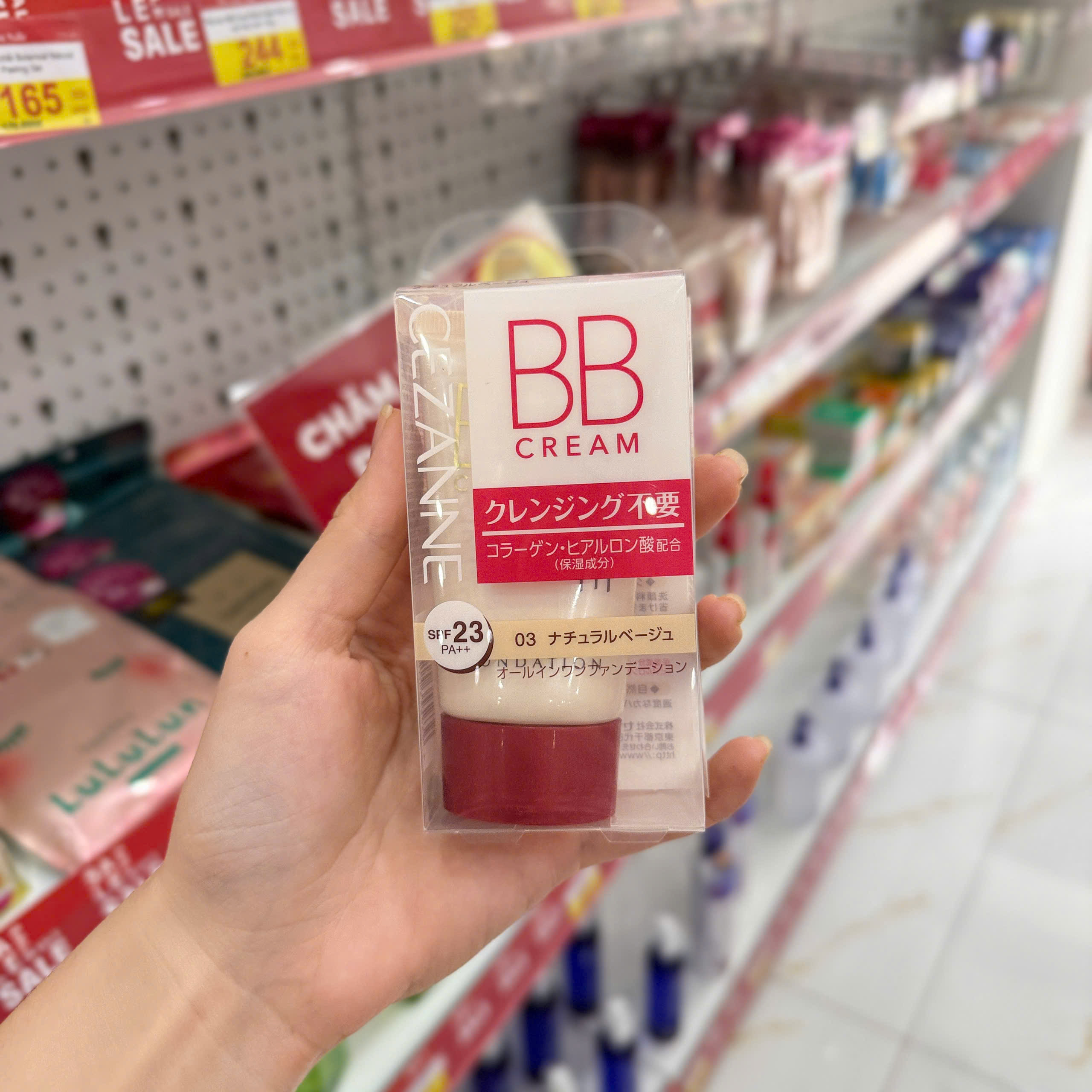 Kem nền Cezanne BB Cream 5 trong 1 tuýp 40g ( 03 Natural Beige)