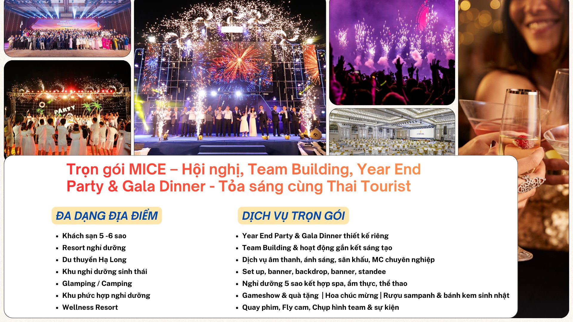 Tổ chức sự kiện du thuyền Hạ Long trọn gói – Xu hướng “nâng tầm trải nghiệm doanh nghiệp” hè 2026