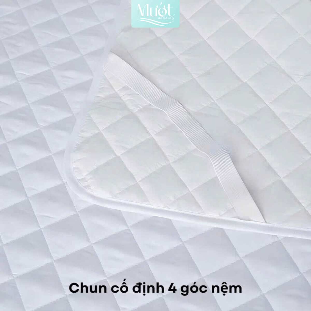 Tấm Bảo Vệ Nệm Chống Thấm Tuyệt Đối, mềm mịn Đầy đủ Kích Thước - Mướt bedding