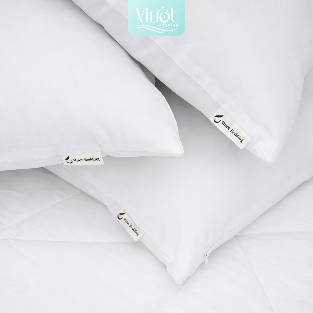 Ruột gối nằm gòn bông, ruột gối ôm Mướt bedding chất liệu gòn bông, gối nằm cao, đàn hồi tốt, nâng đỡ cổ vai gáy