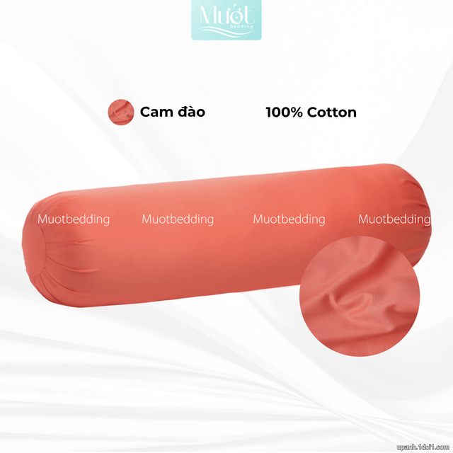 Vỏ gối ôm 100% Cotton Satin size 35x100 Mướt Bedding chất liệu áo gối ôm cao cấp, đa dạng màu