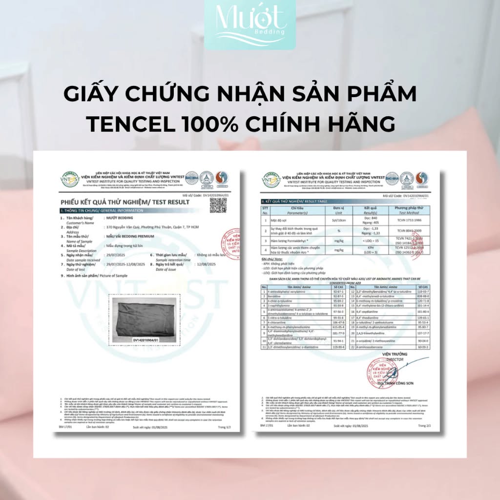 Bộ 4 Món Ga Gối Lụa Tencel 60s - Xanh Da trời - 1m6x2m (13-22cm)