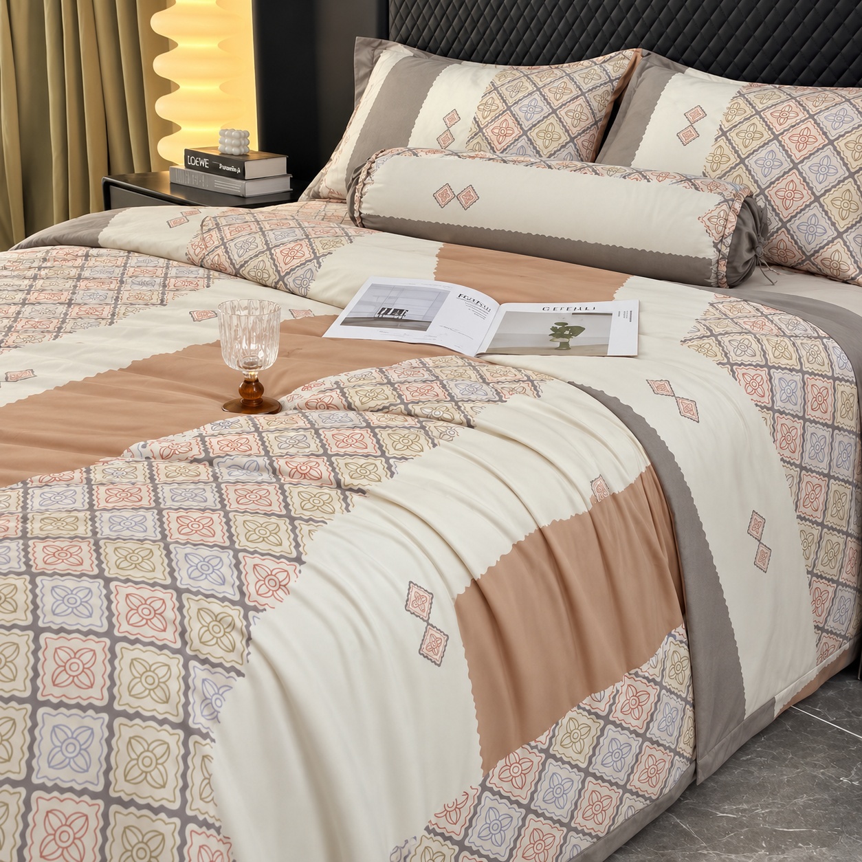 Chăn chần lẻ hoạ tiết mùa hè cao cấp size ngẫu nhiên, lụa tencel mềm, mịn, thoáng mát( Riêng trong Livestream)
