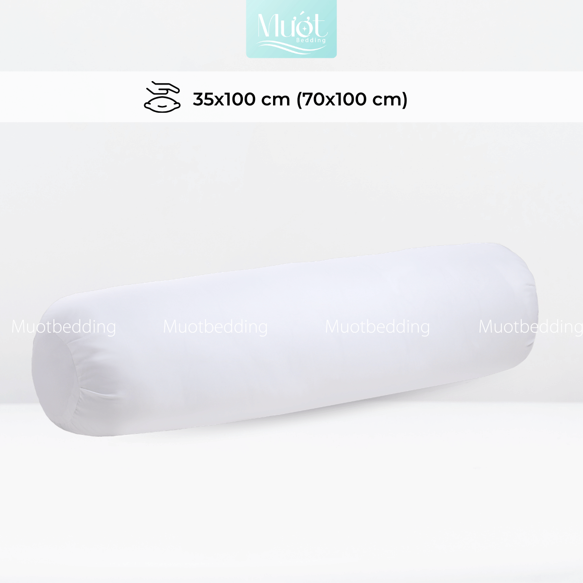 Ruột gối nằm gòn bông, ruột gối ôm Mướt bedding chất liệu gòn bông, gối nằm cao, đàn hồi tốt, nâng đỡ cổ vai gáy
