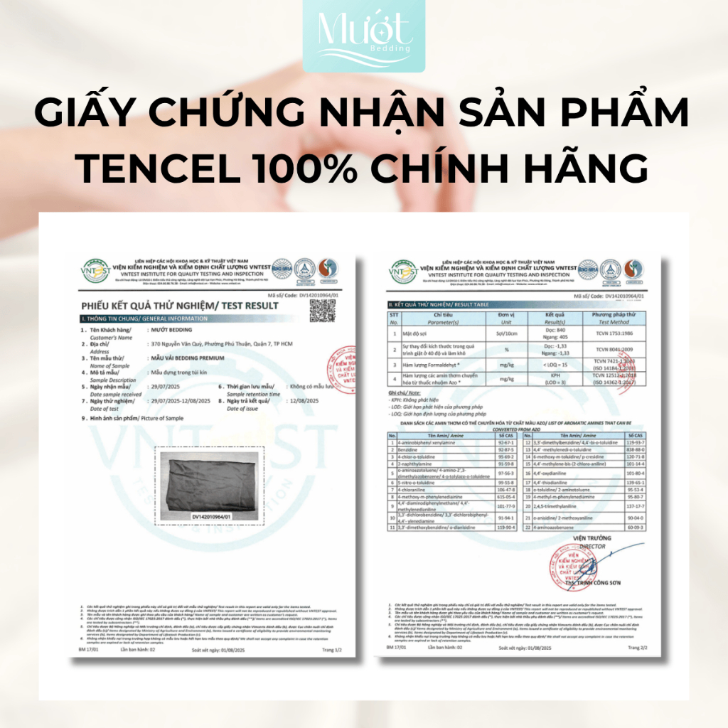 Ga giường kích thước 1m8x2m Lụa Tencel 60s Mướt Bedding cao cấp trơn màu, bo chun