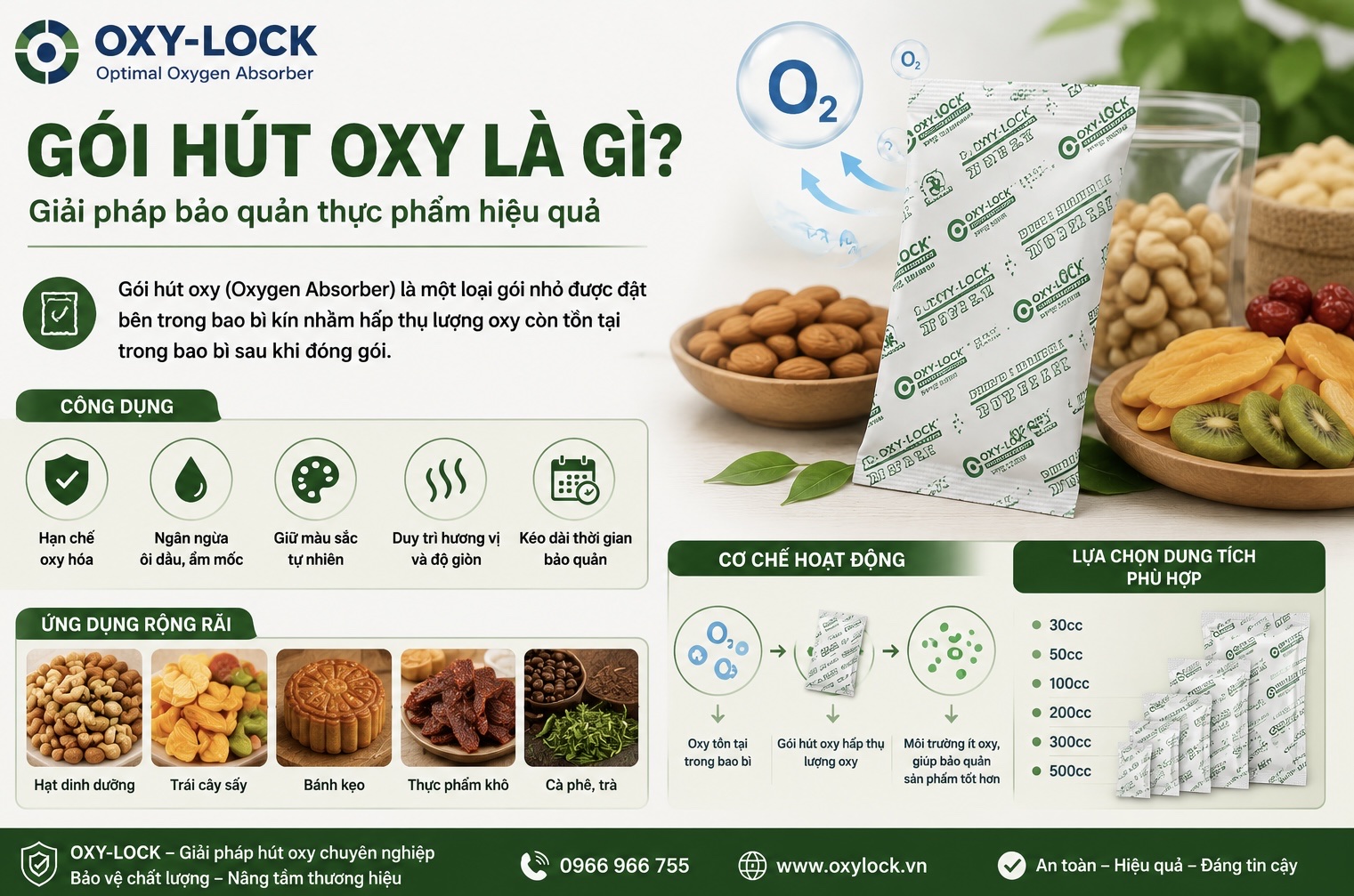 Gói Hút Oxy Có An Toàn? Tìm Hiểu Về Ảnh Hưởng Đến Thực Phẩm