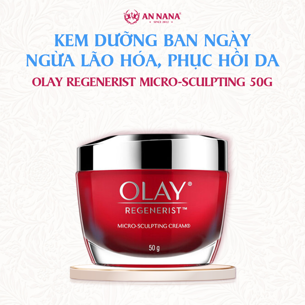 Kem Dưỡng Ban Ngày OLAY Regenerist Ngăn Ngừa Lão Hóa, Phục Hồi Da 50G