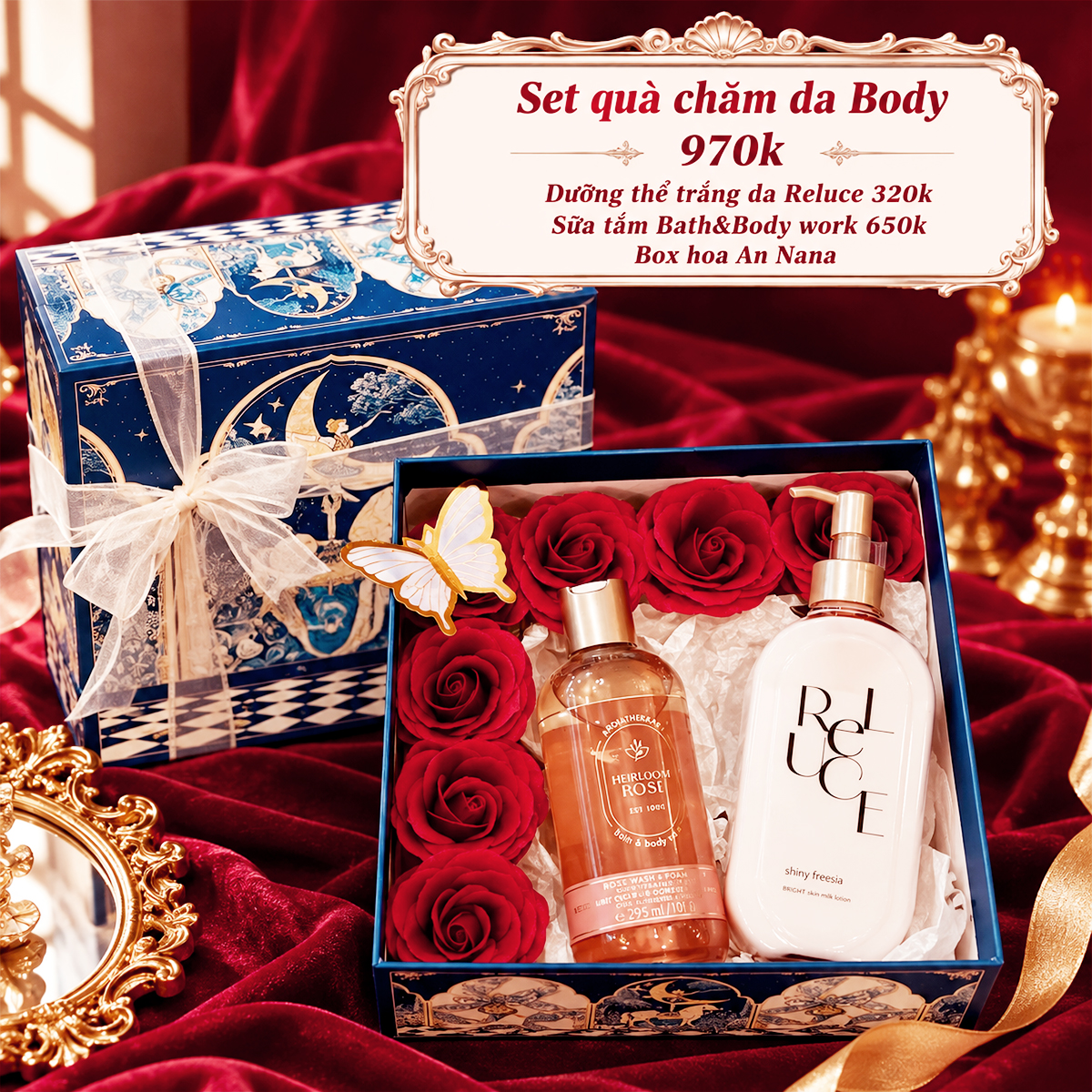 Tổng hợp Set Quà Chăm da Body 20/10 thiết kế riêng - by An Nana