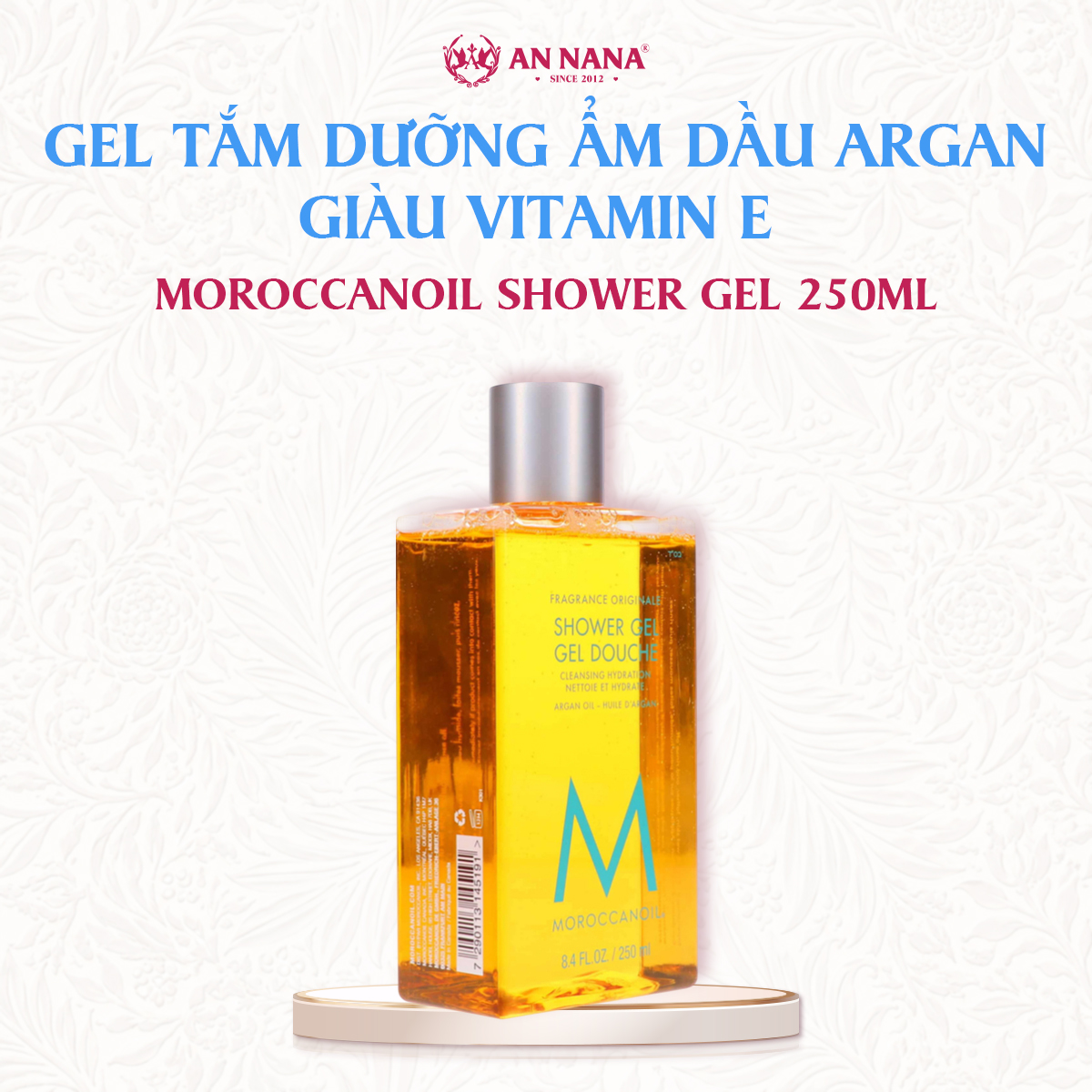 Sữa Tắm Dưỡng Ẩm Moroccanoil® Shower Gel Fragrance Originale 250ml